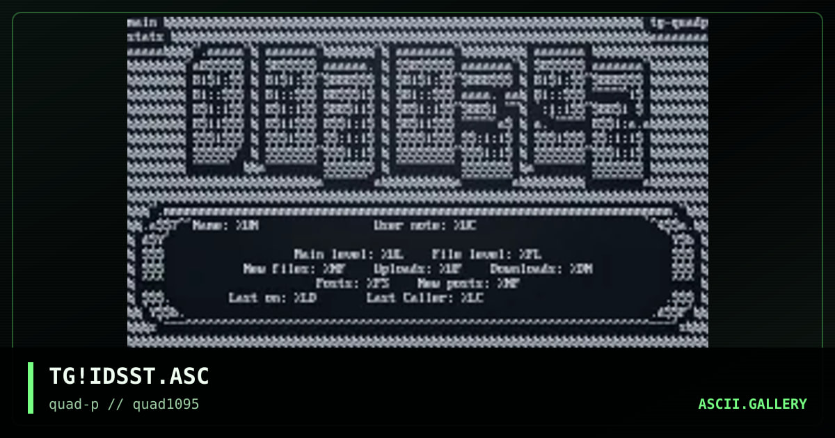 Ides of March Stats screen, by togo, 1995