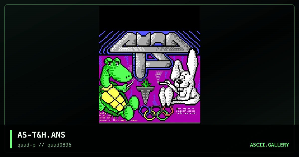 1996 Oilmpic Games, by assassin, 1996