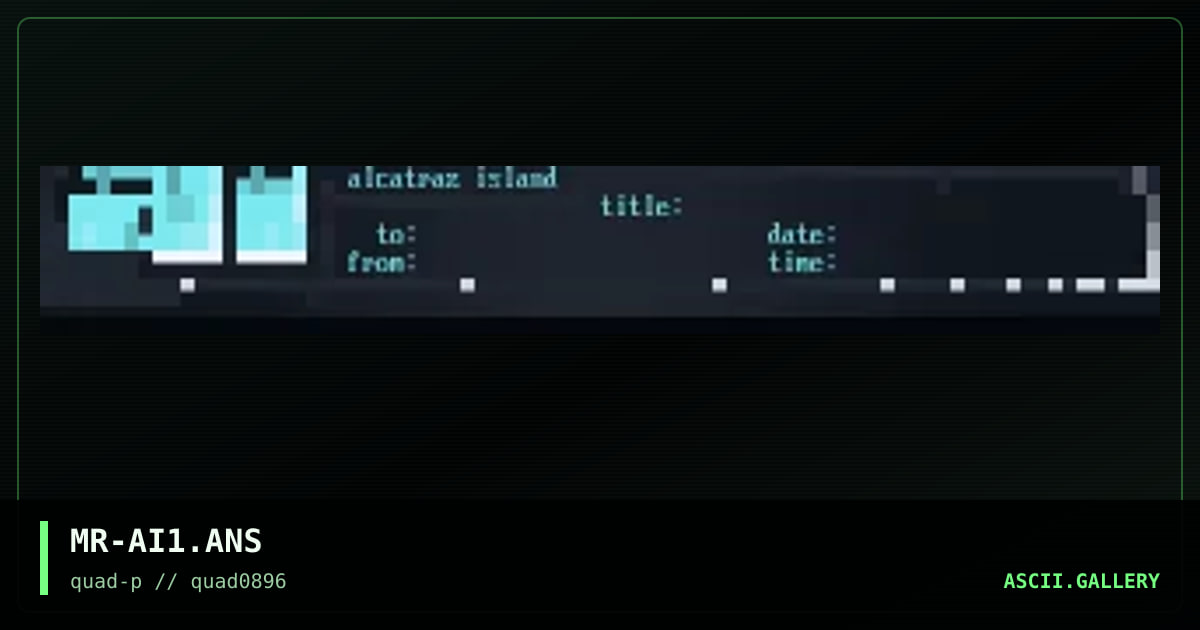 alcatraz island, by mithrandir, 1996