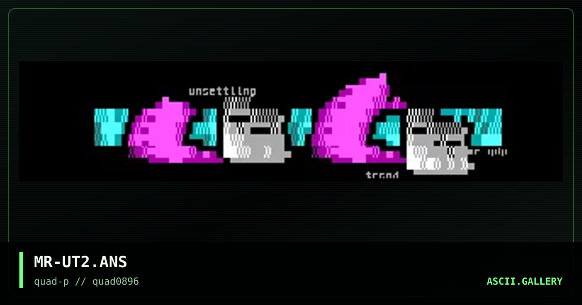 unsettling trend(2), by mithrandir, 1996