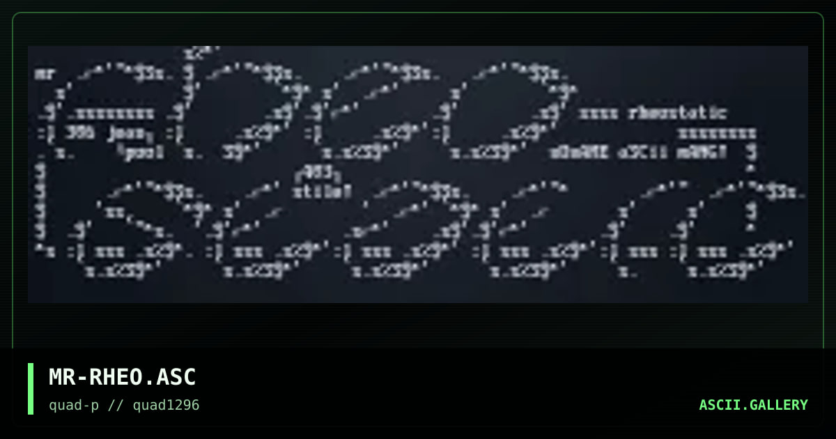 rheostatic <sig for the man>, by mithrandir, 1996