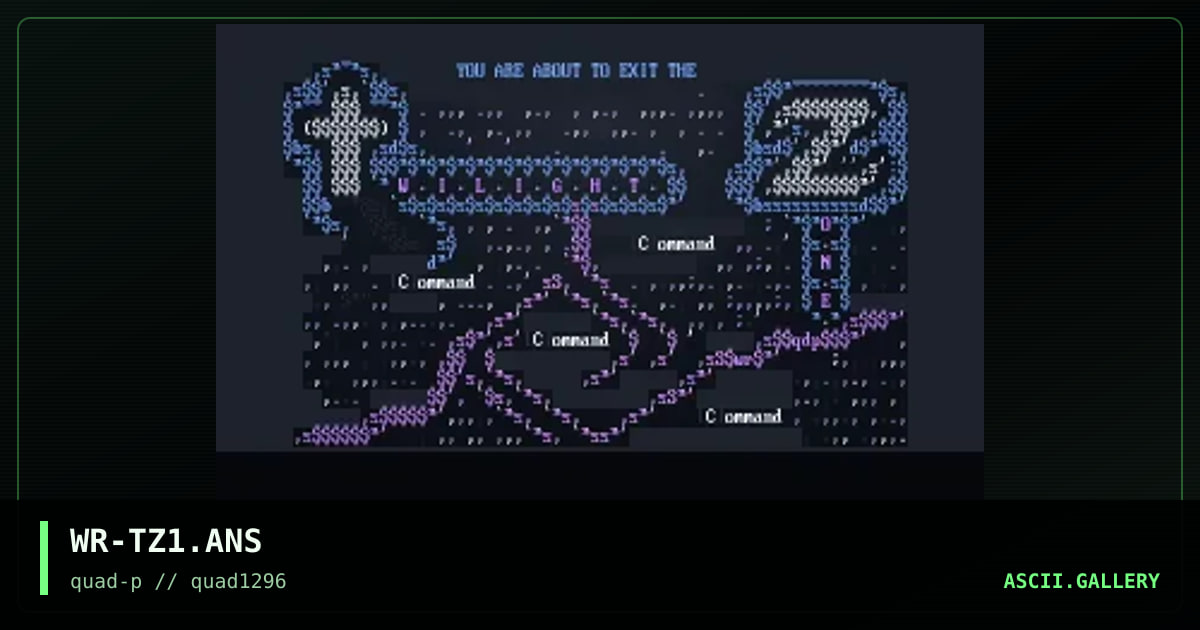 twilight zone, by windrider, 1996