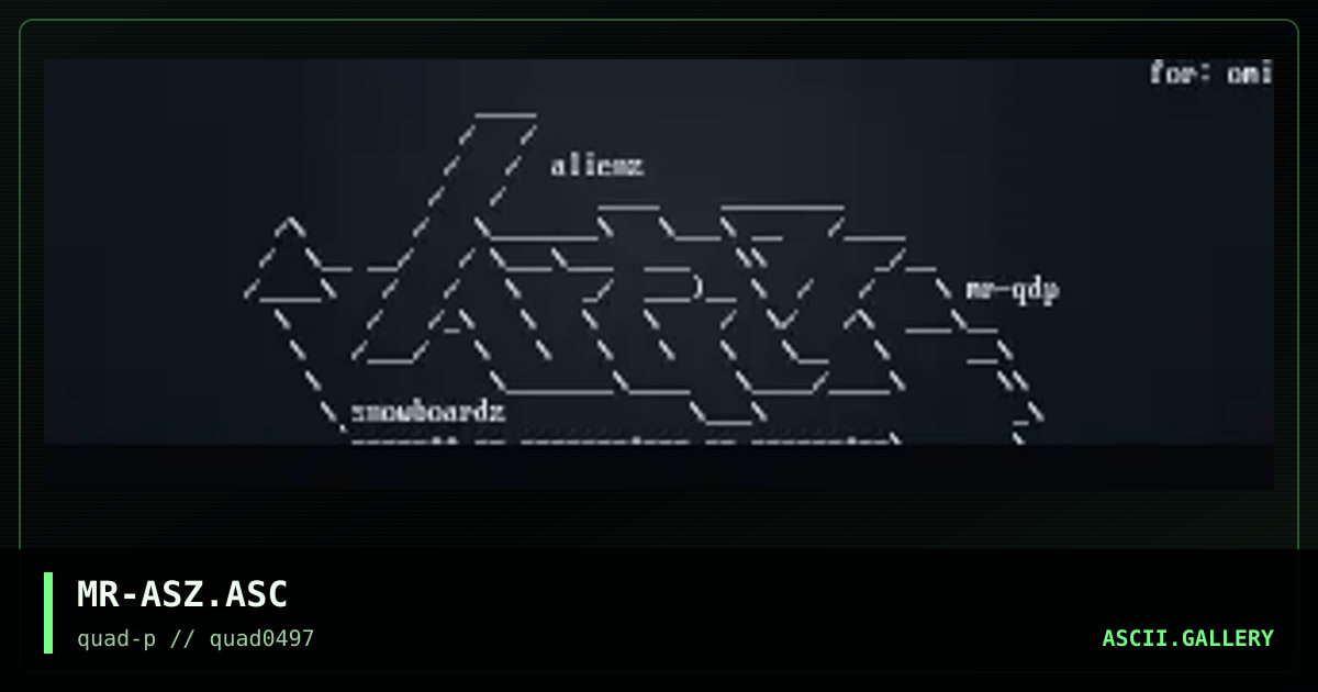Alienz Snowboardz, by mithrandir, 1997