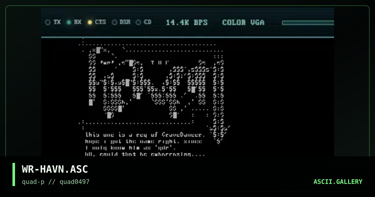The Haven, by windrider, 1997