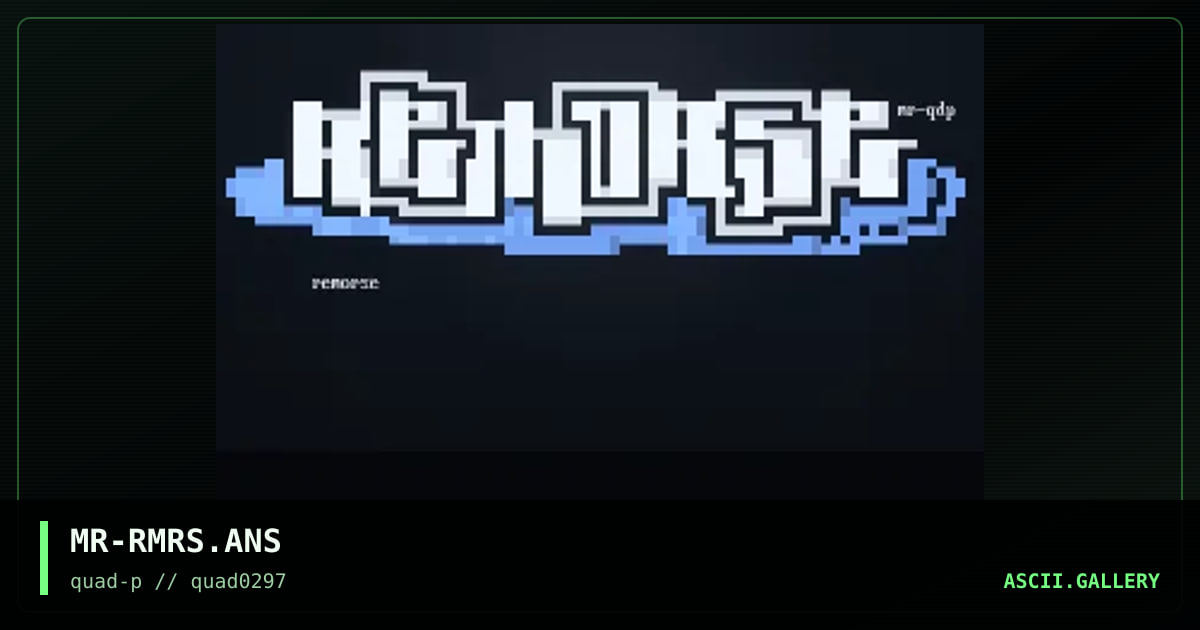 remorse, by mithrandir, 1997