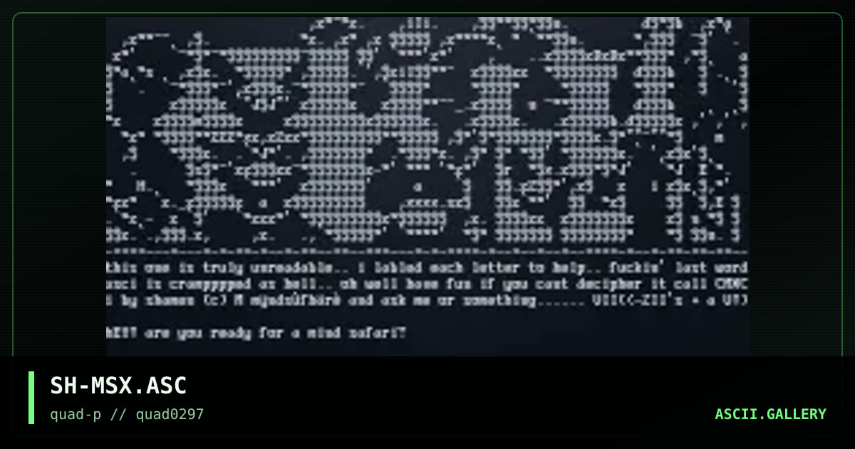 mind safari, by shamen, 1997