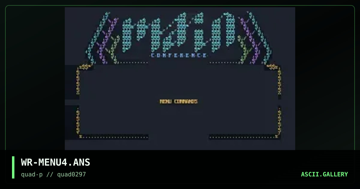 main board menu template, by windrider, 1997