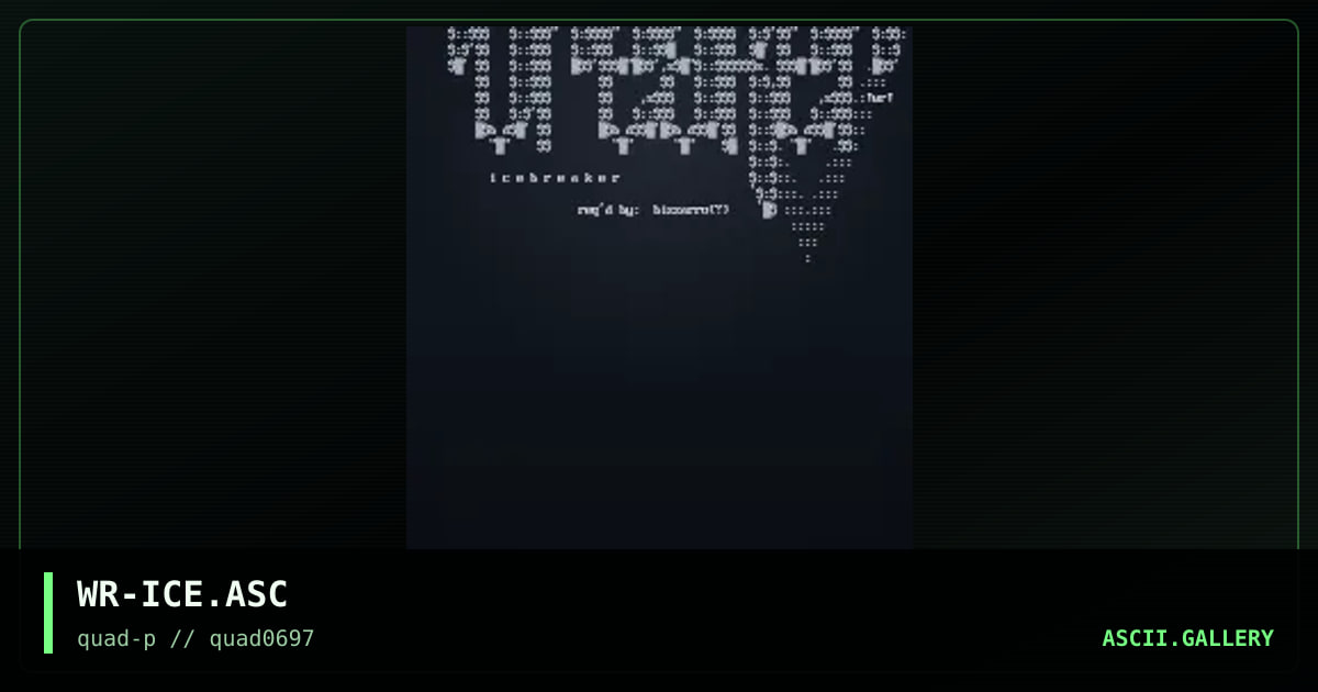 Icebreaker, by windrider, 1997