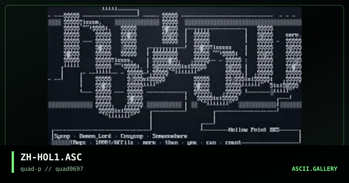 Hollow Point, by zerohour, 1997
