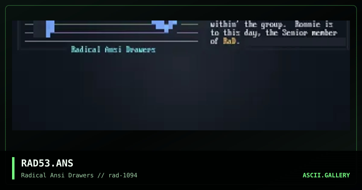 RAD53.ANS, by untagged, 1994