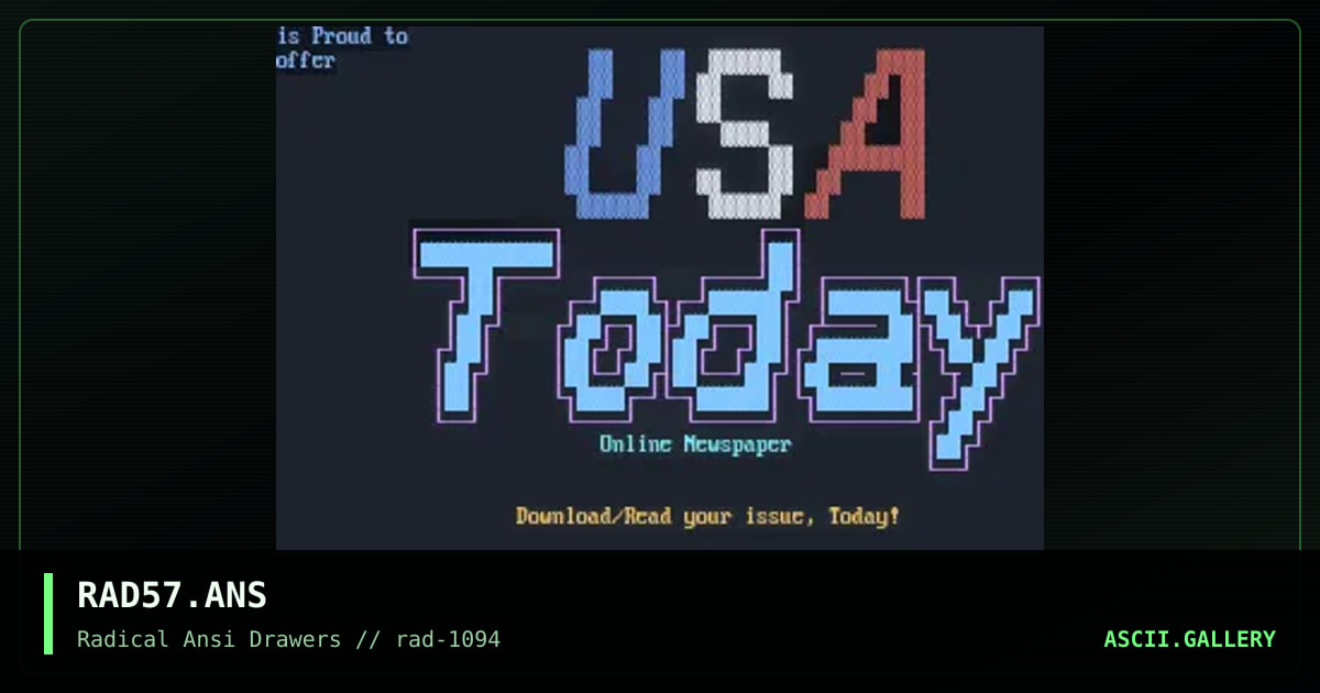 RAD57.ANS, by ron herr, 1994