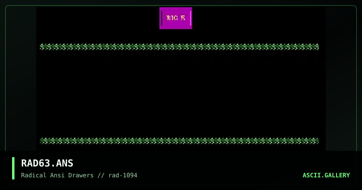 RAD63.ANS, by untagged, 1994