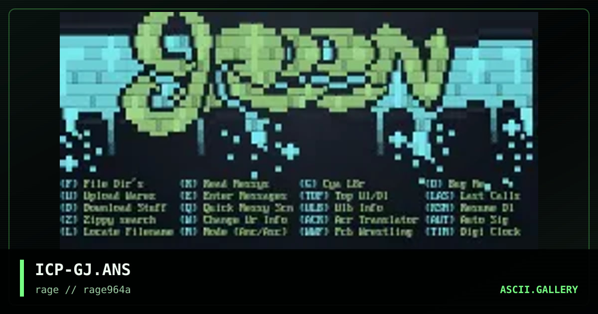 Green, by icepick-rage, 1996