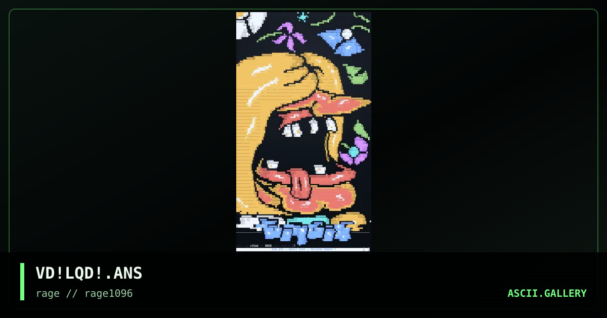 liquid login ansi, by vigod, 1996