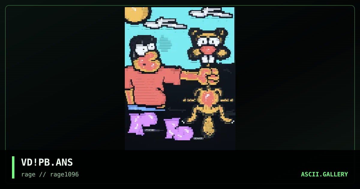 Psycho beaver login, by vigod, 1996