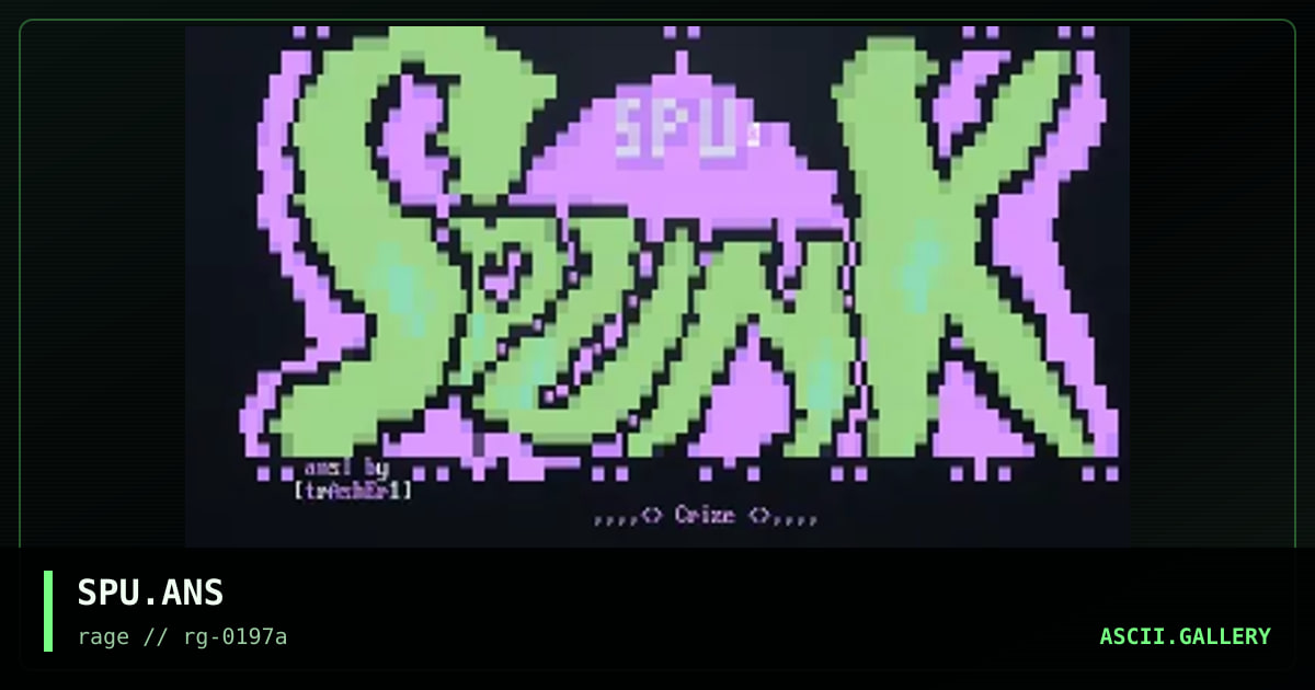SPU.ANS, by trasher1, 1997