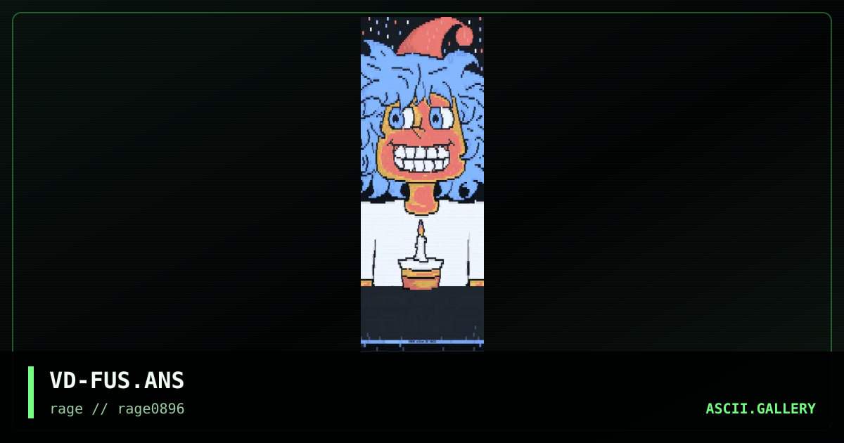 HAPPY BIRTHDAY FUSION, by vigod, 1996