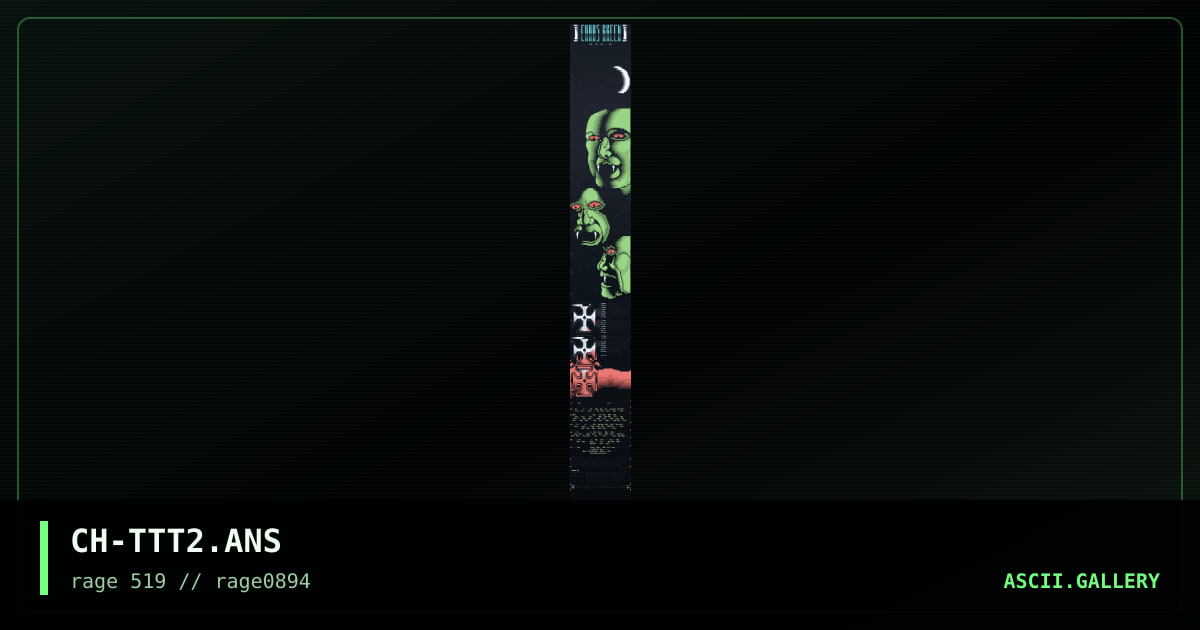 The Twisted Tower, by chaos breed, 1994