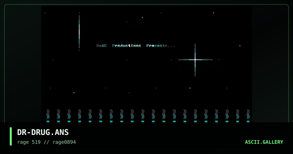 Good Drugs BBS, by dru, 1994