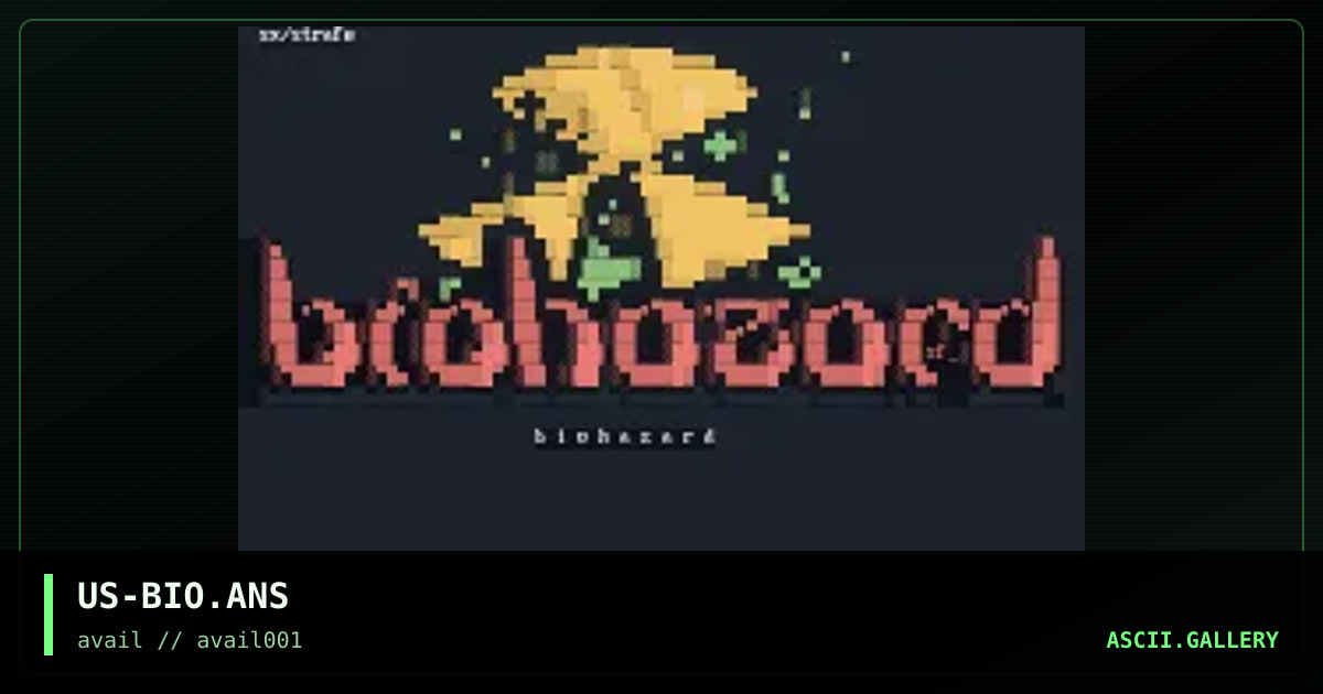 Biohazard, by untagged, 1997