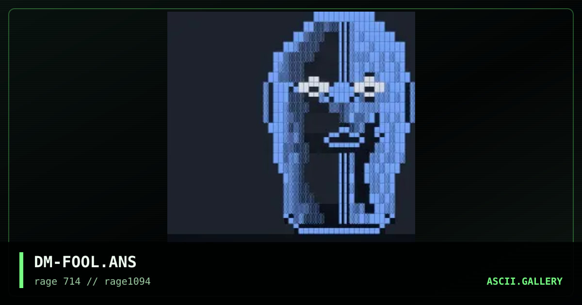 DM-FOOL.ANS, by untagged, 1994