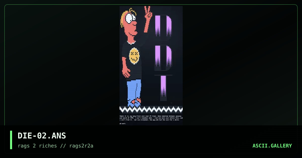 "Dieznyik ... rAG nUMBAH tW0?", by dieznyik, 1997