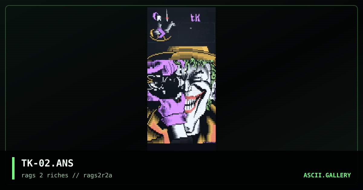 "The Knight ... rAG nUMBAH tW0?", by the knight, 1997