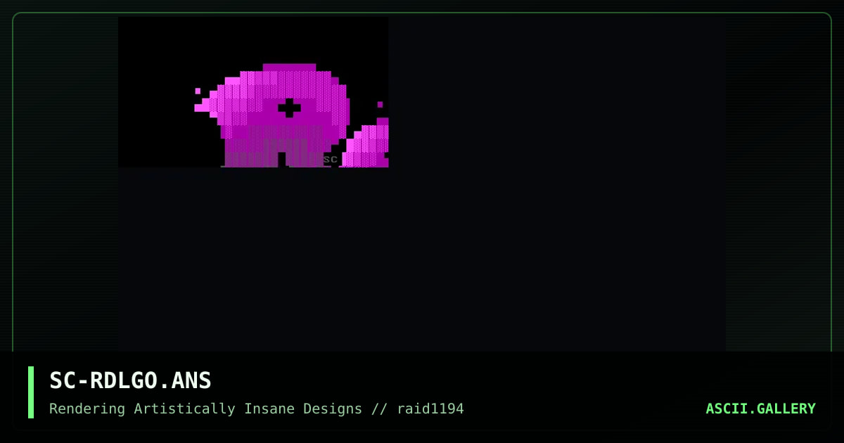 RAiD Logo, by screaming rage, 1994