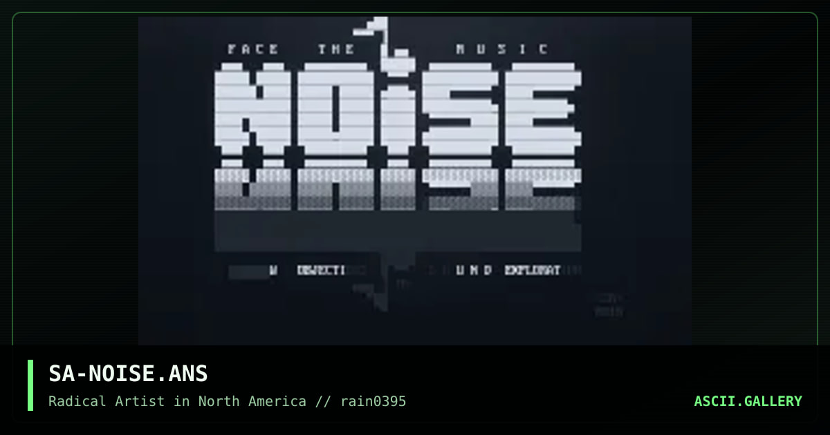 NOISE Logo, by soul assassin, 1995