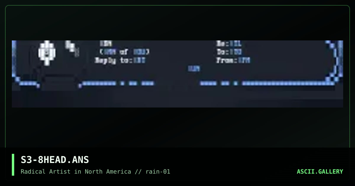 S3-8HEAD.ANS, by saturn 32, 1995