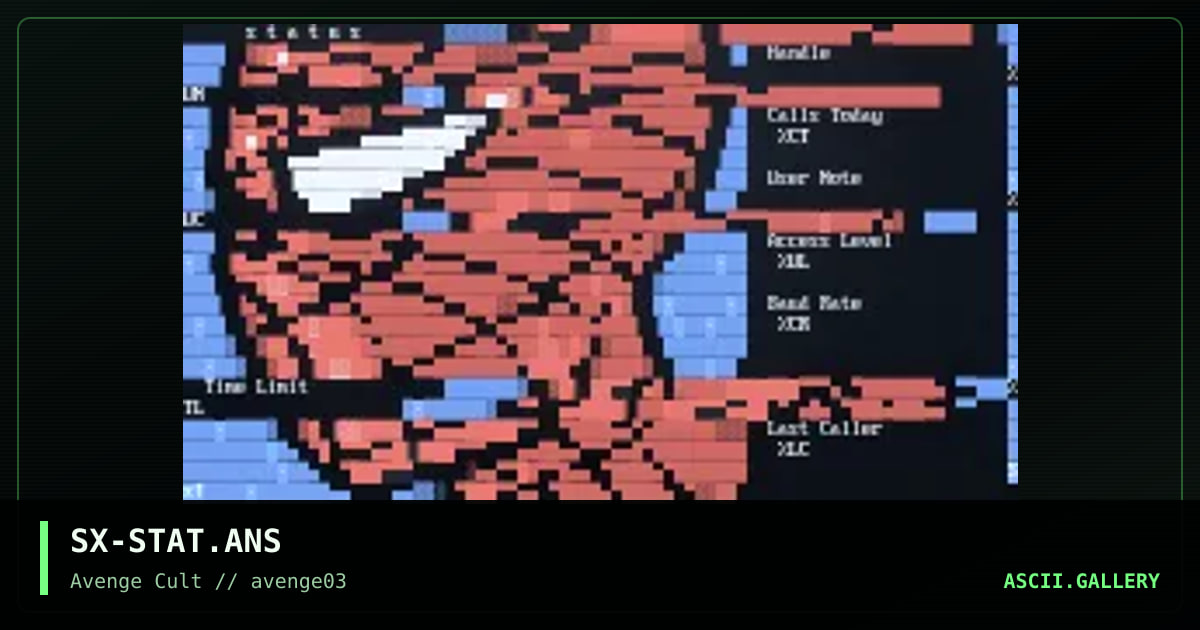 status, by sinister x, 1998