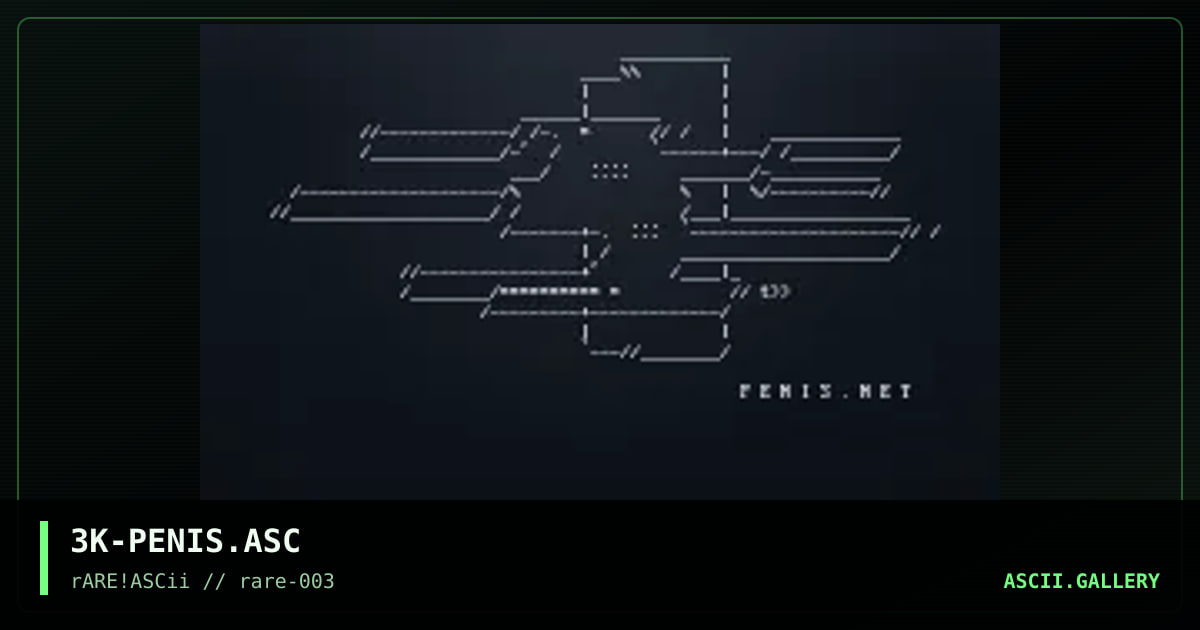 penis.net, by tekk, 1998