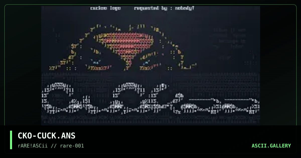 Not Available Screen, by cuckoo, 1998