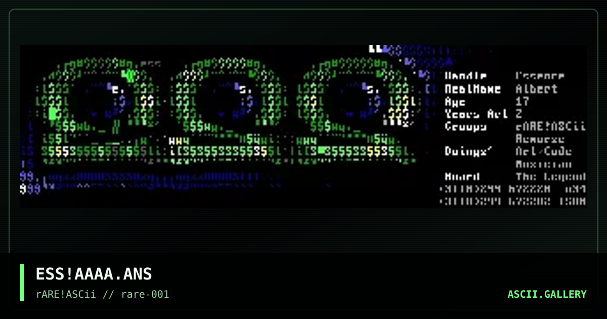 Essence's Stats, by essence, 1998