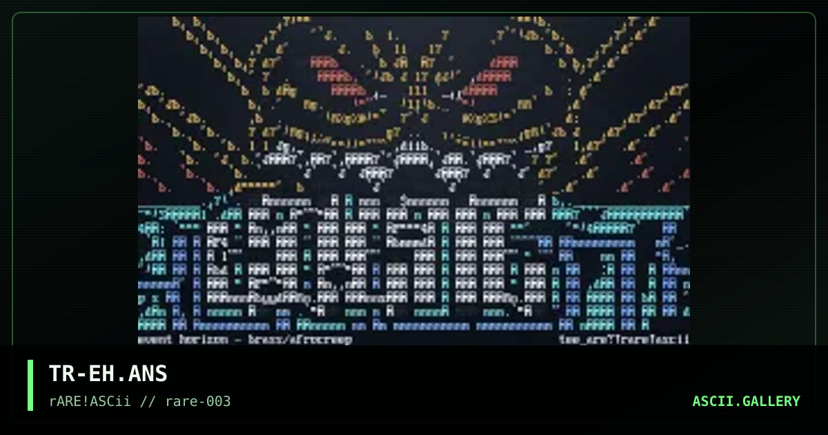 TR-EH.ANS, by tee_are, 1998