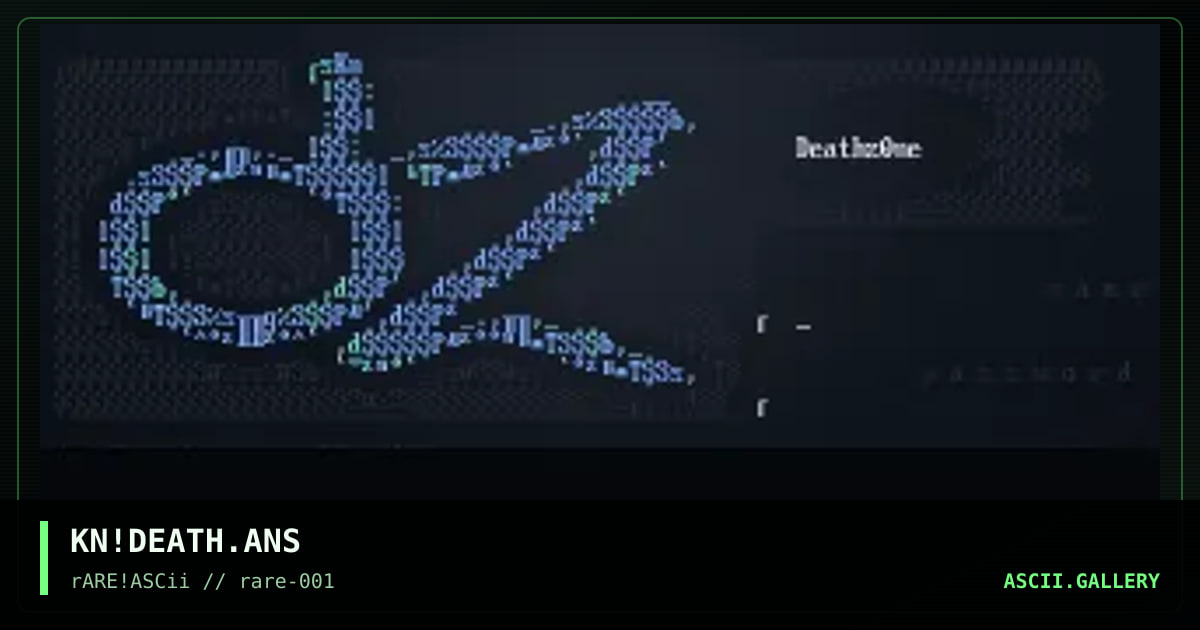 Deathzone, by kenetic, 1998