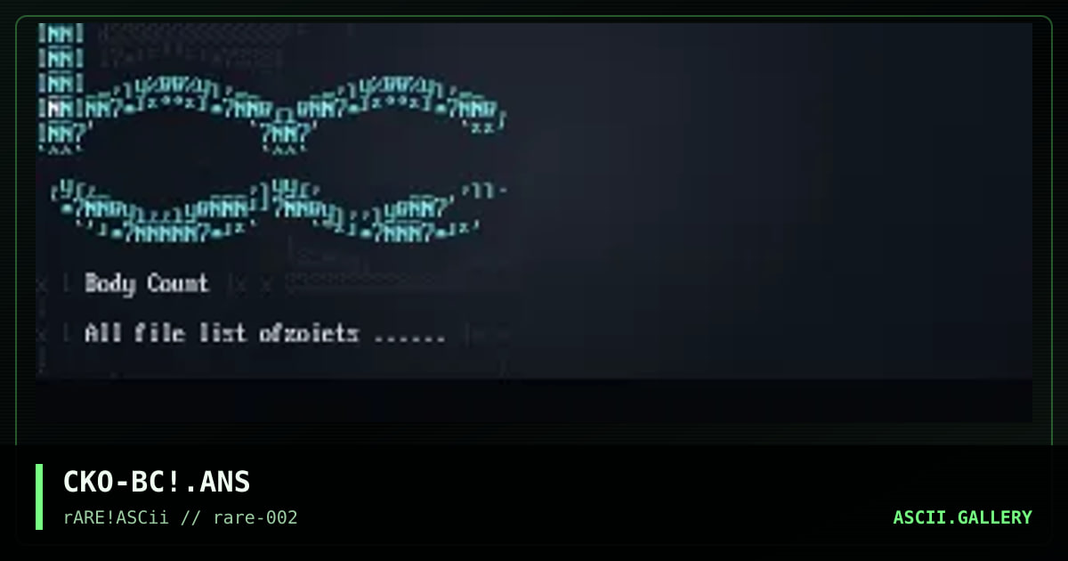 body count file_id, by cuckoo, 1998