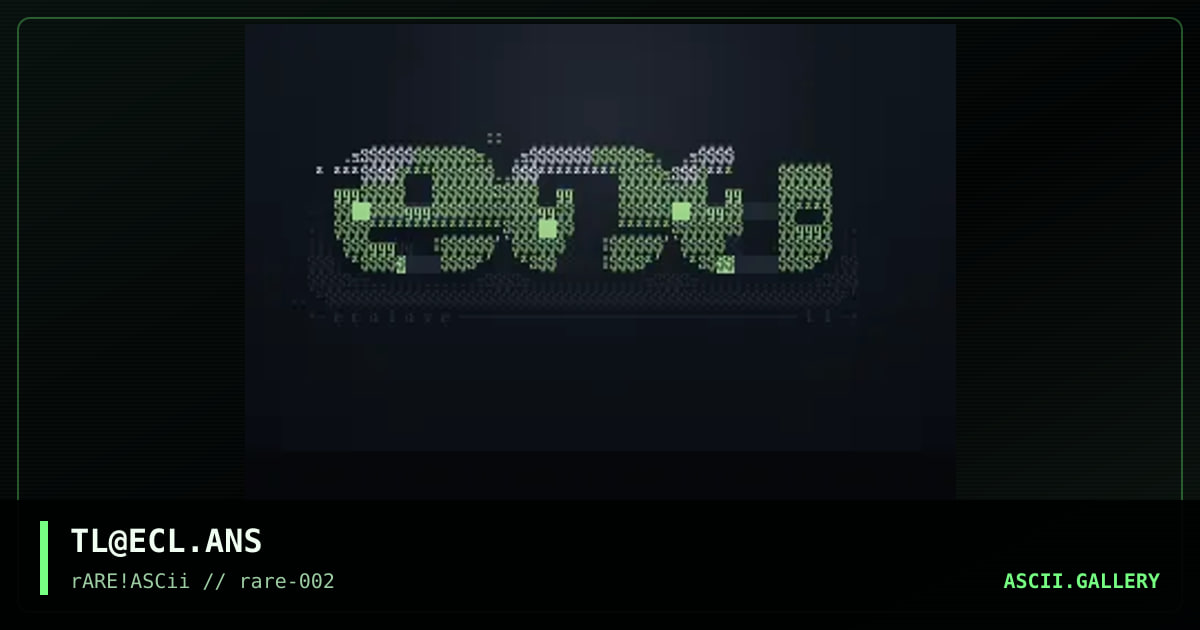 ecolove, by timeless, 1998