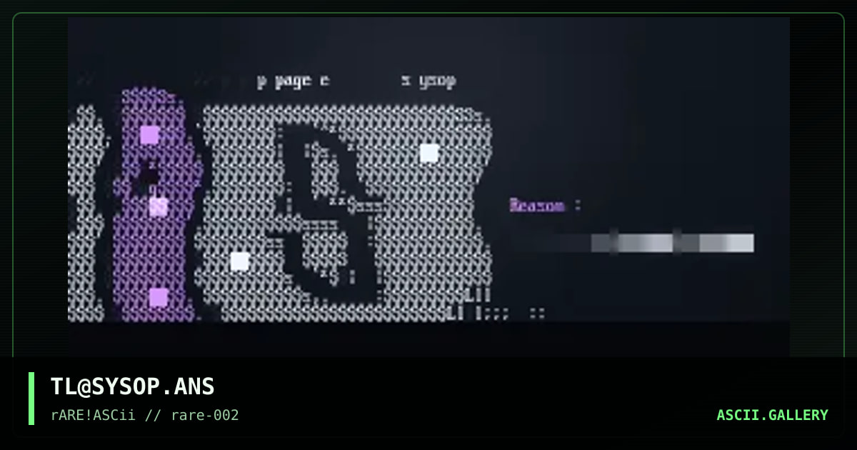page sysop, by timeless, 1998