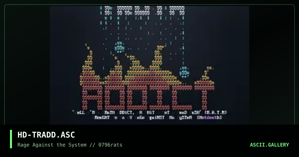 Truth Addict, by hotdeath, 1996