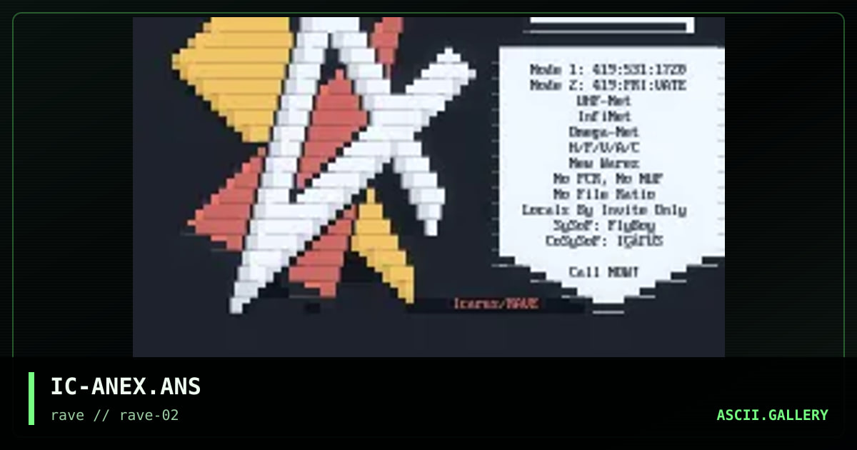 IC-ANEX.ANS, by icarus, 1994