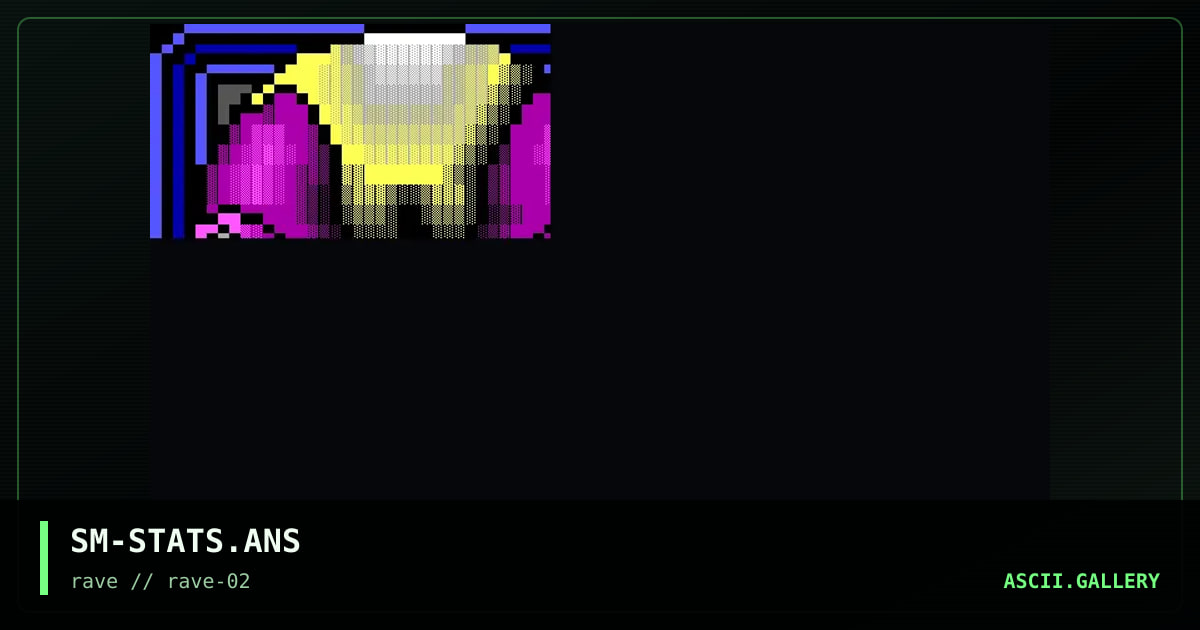 Stats Screen, by spoonman, 1994