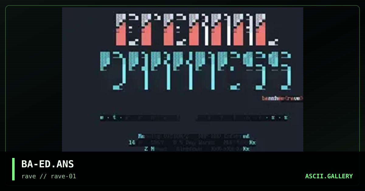 BA-ED.ANS, by banshee-rave, 1994