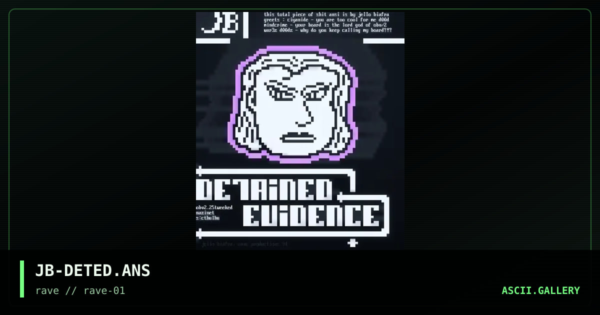 JB-DETED.ANS, by jello biafra, 1994