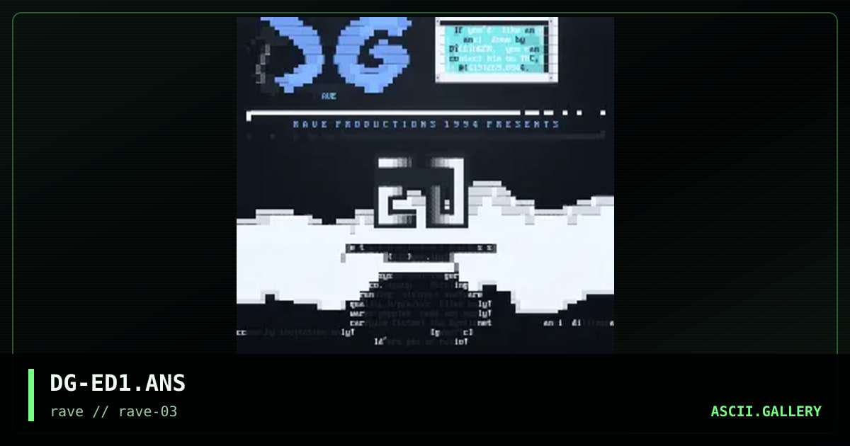 DG-ED1.ANS, by dillinger, 1994