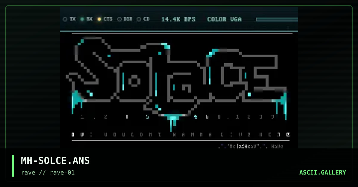 MH-SOLCE.ANS, by metalhead, 1994