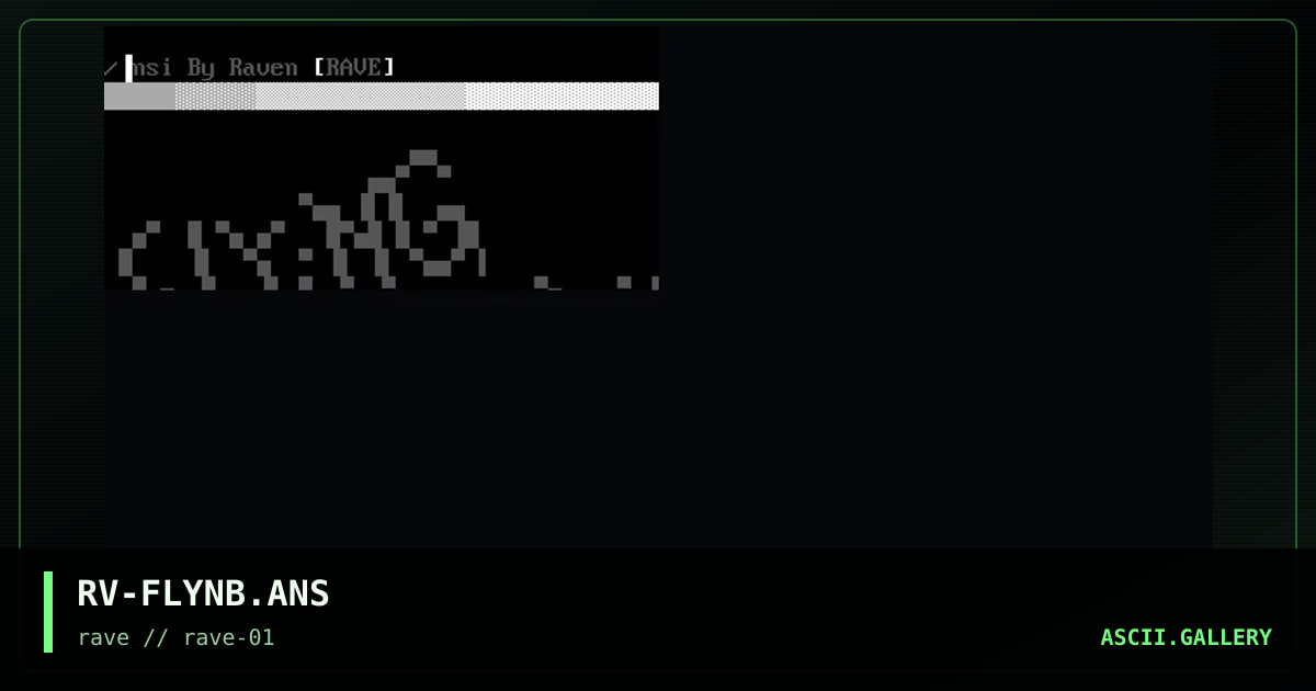 RV-FLYNB.ANS, by raven, 1994