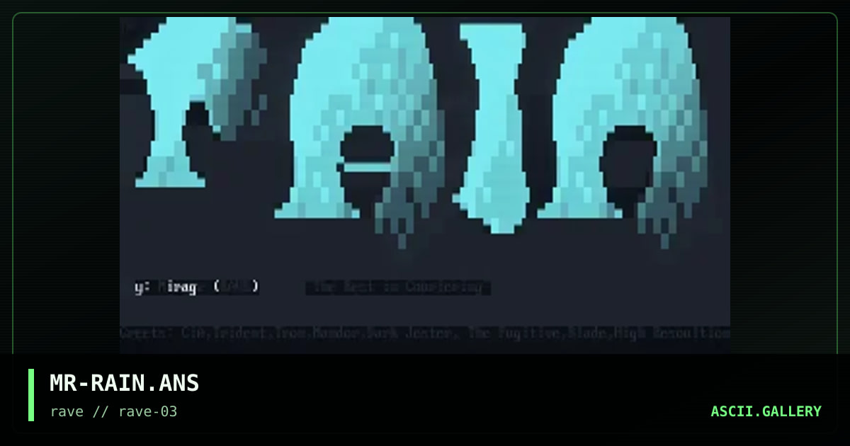 MR-RAIN.ANS, by mirage-rave, 1994