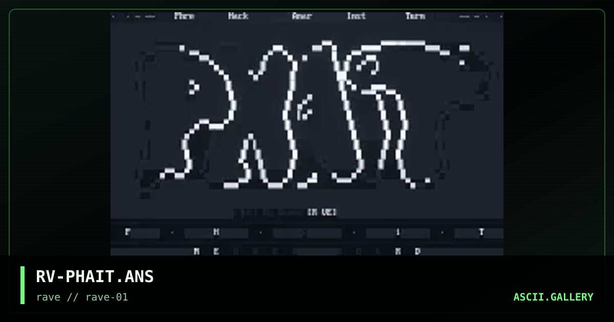 RV-PHAIT.ANS, by raven, 1994