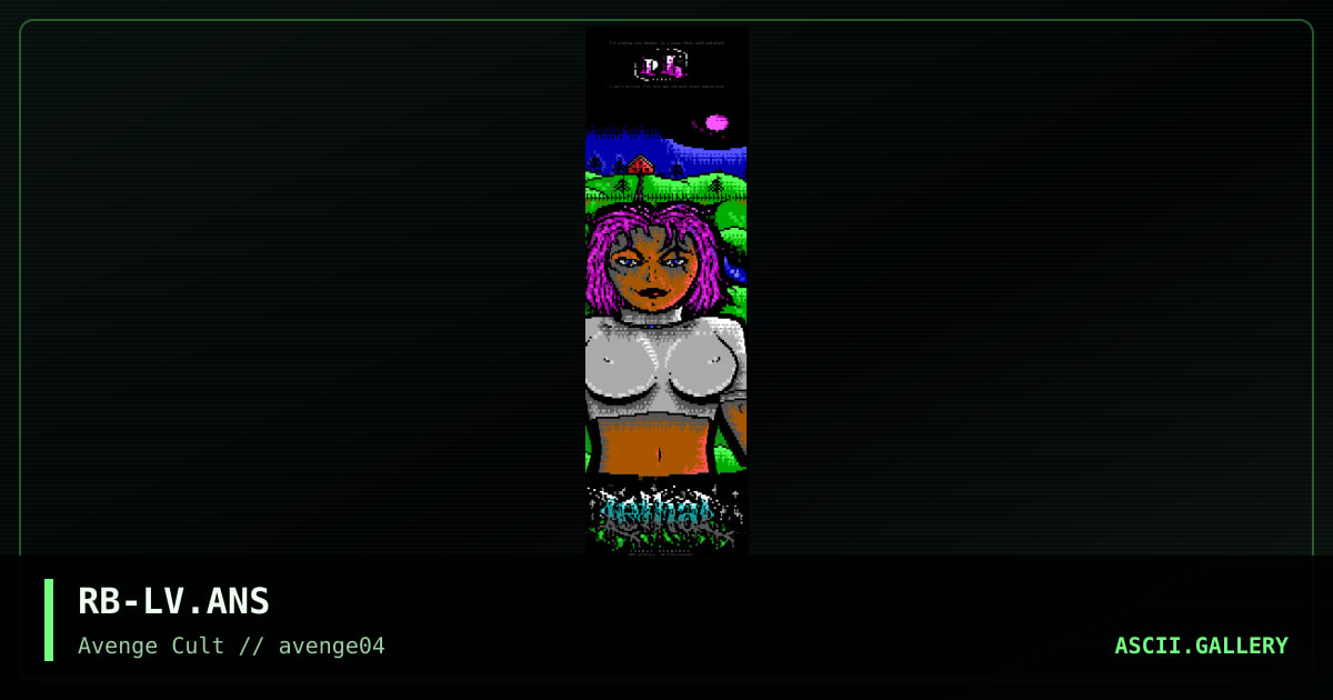 lethal vengence, by rebal, 1998